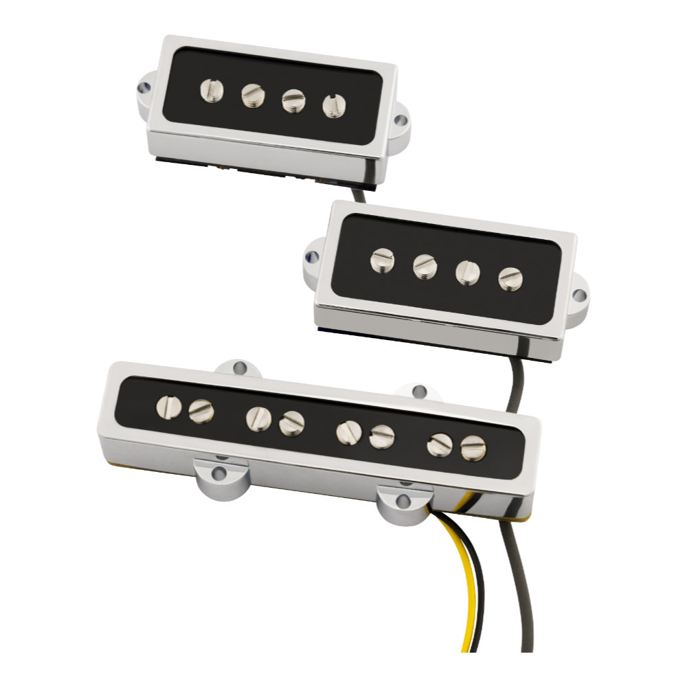 Fender フェンダー Cobalt Chrome PJ Bass Pickup Set エレキベース用ピックアップセット