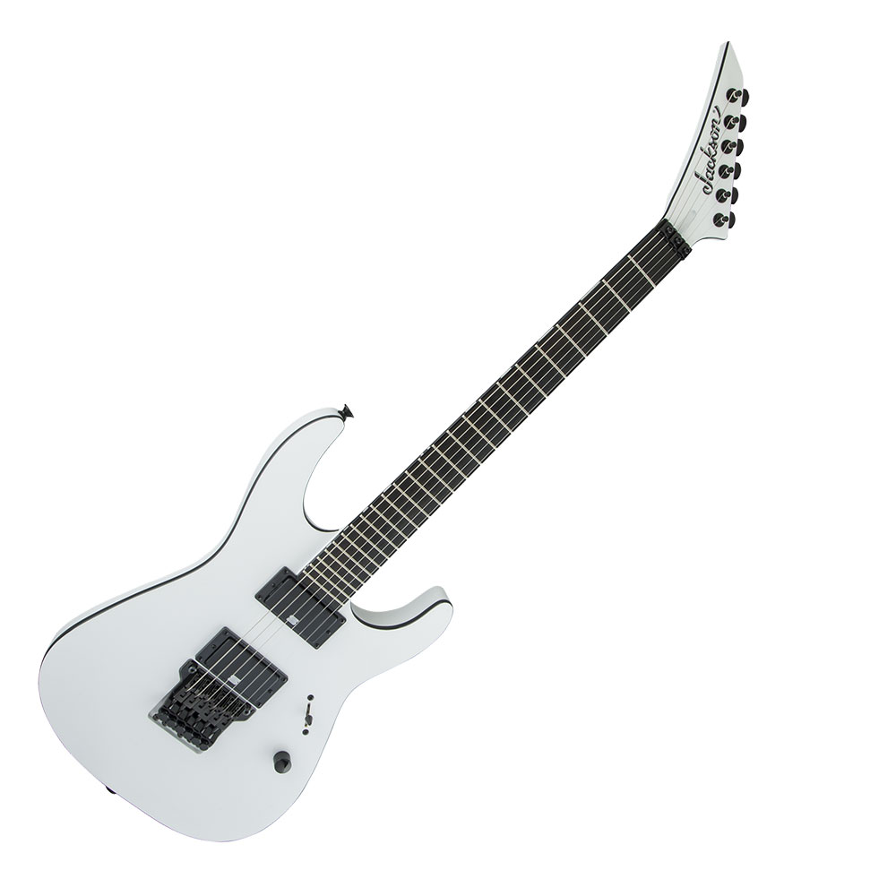 Jackson ジャクソン Pro Series Signature Mick Thomson Soloist SL2 Ebony Fingerboard Arctic White エレキギター 全体像