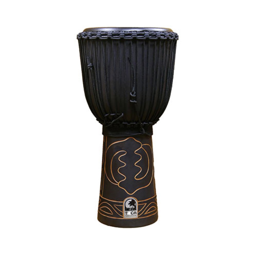 TOCA トカ ABMD-12 Black Mamba 12インチ Wood Djembe w/Bag and Djembe Hat ジャンベ バッグ付き