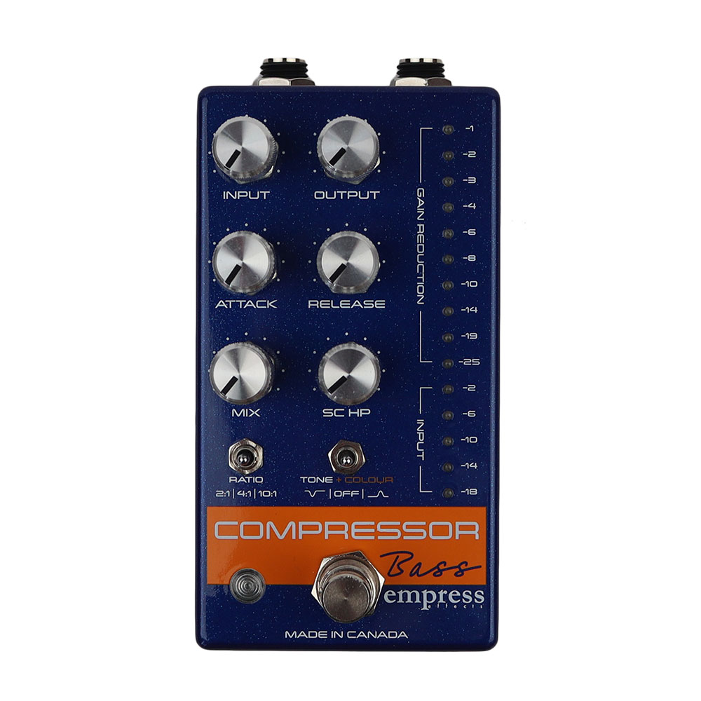 Empress Effects エンプレスエフェクト Bass Compressor Blue