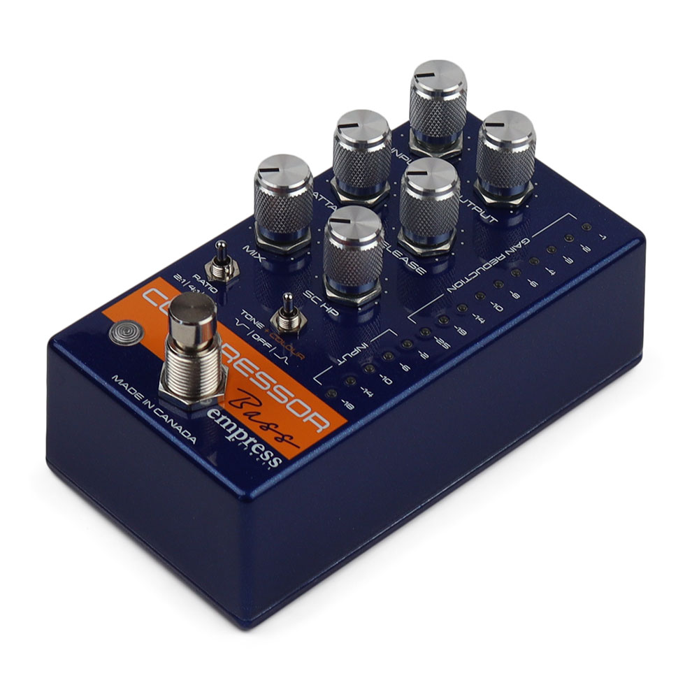 Empress Effects エンプレスエフェクト Bass Compressor Blue