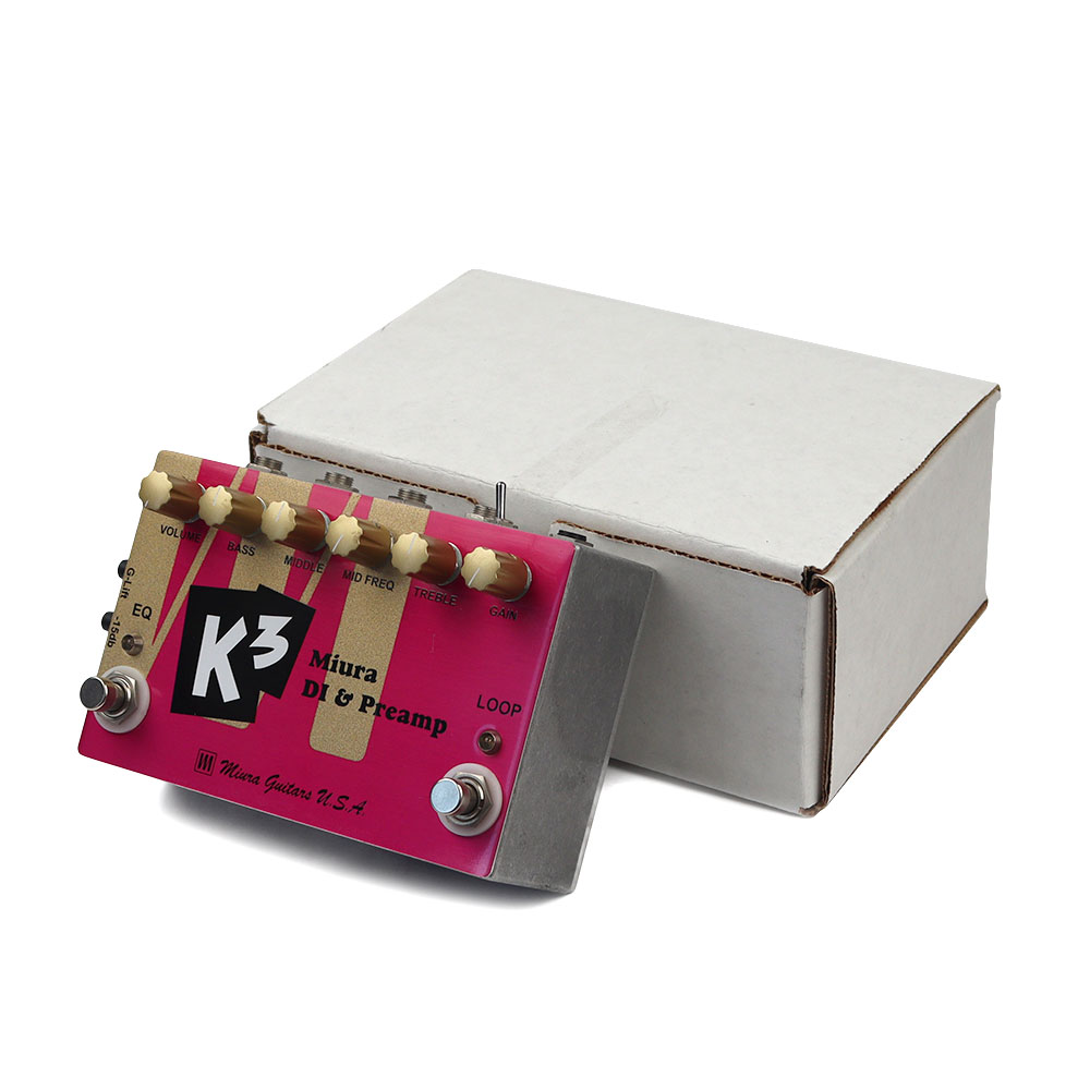 Miura Guitars USA K3 ONBOARD BASS PREAMP(オンボード ベース 