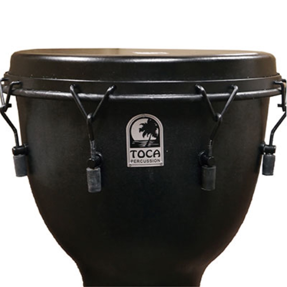 TOCA トカ SFDMX-14BMB 14インチ Freestyle Mechanically Tuned Djembe Black Mamba ジャンベ バッグ付き サブ画像1