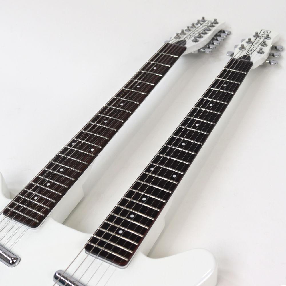 Danelectro ダンエレクトロ DOUBLE NECK 6-12 WHT ダブルネック エレキギター