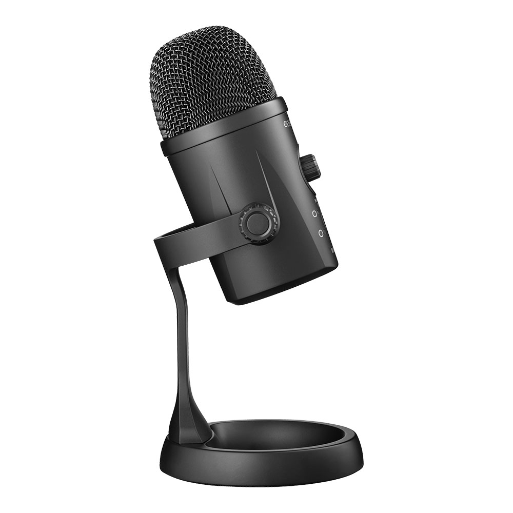 USBマイク ローランド Roland GO:PODCAST USB microphone for streamer 配信用マイク GOPODCAST スマホ対応 専用アプリでBGMや静止画/動画を利用可能 側面