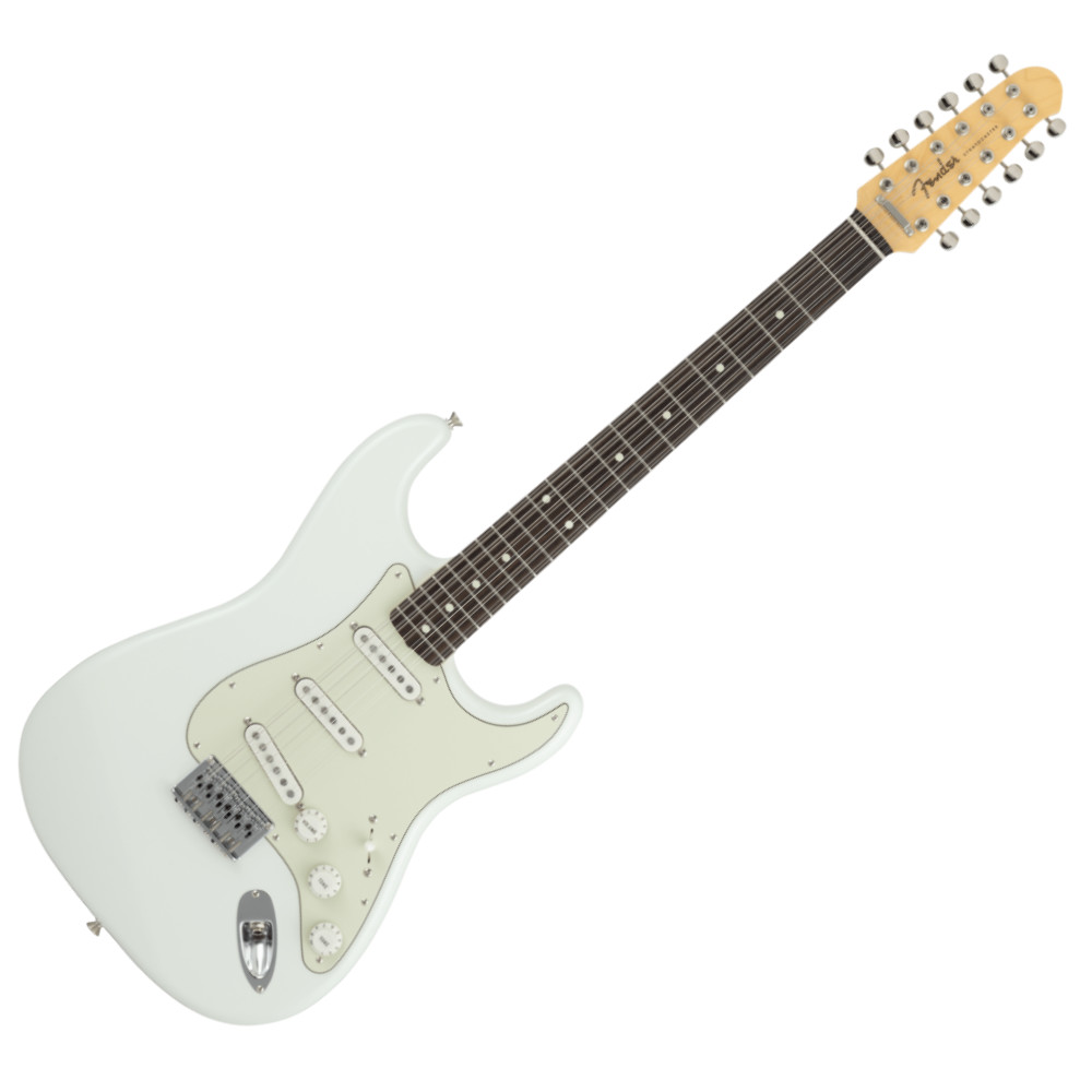 Fender フェンダー Made in Japan Limited Stratocaster XII Rosewood Fingerboard Olympic White 12弦エレキギター