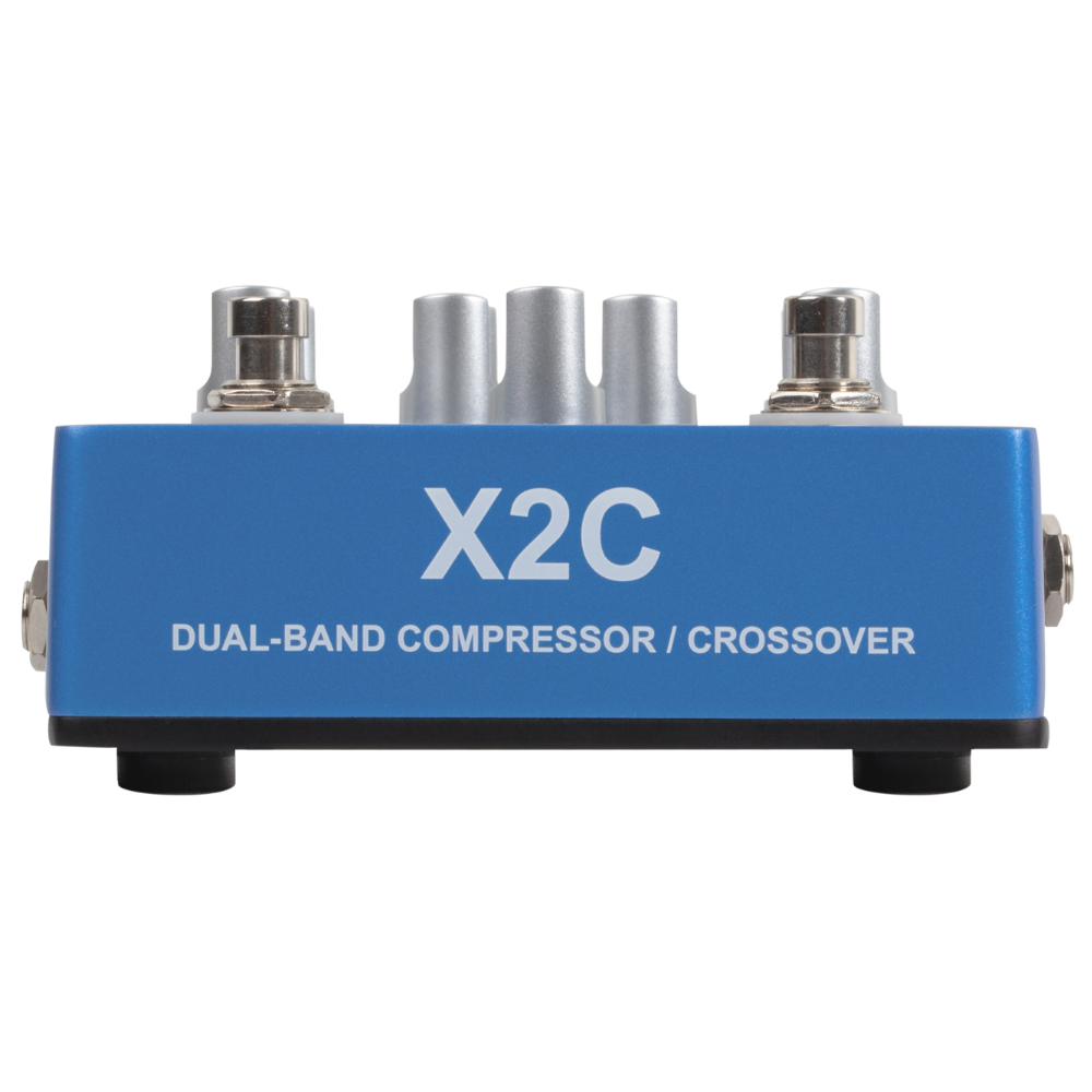 PHIL JONES BASS フィルジョーンズベース X2C Dual Band Compressor Crossover ベース用 多機能デュアルコンプレッサー ペダル 本体画像 前