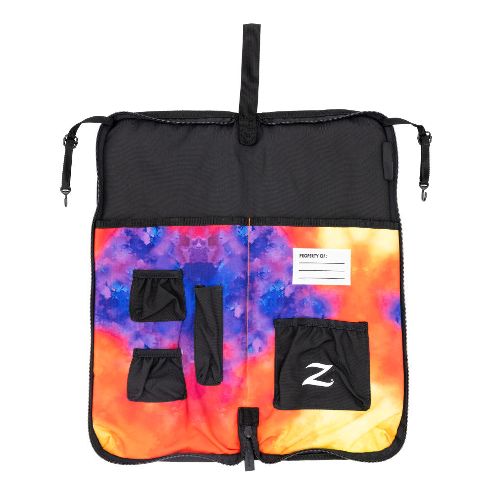 ZILDJIAN ジルジャン ZXSB00202 Student Bags Collection Stick Bag スティックバッグ スティックケース オレンジバースト 内装画像