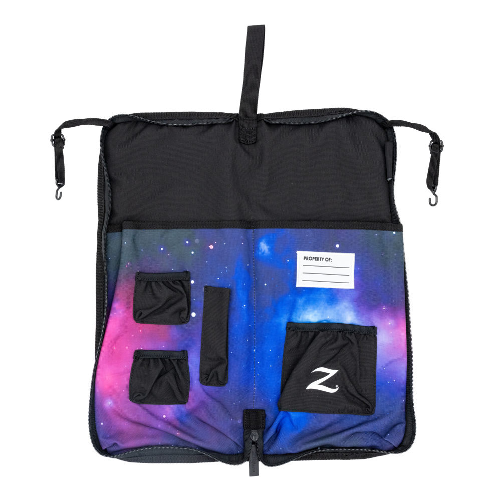 ZILDJIAN ジルジャン ZXBP00302 Student Bags Collection Backpack バックパック パープルギャラクシー スティックバッグ付き 付属スティックバッグ内画像