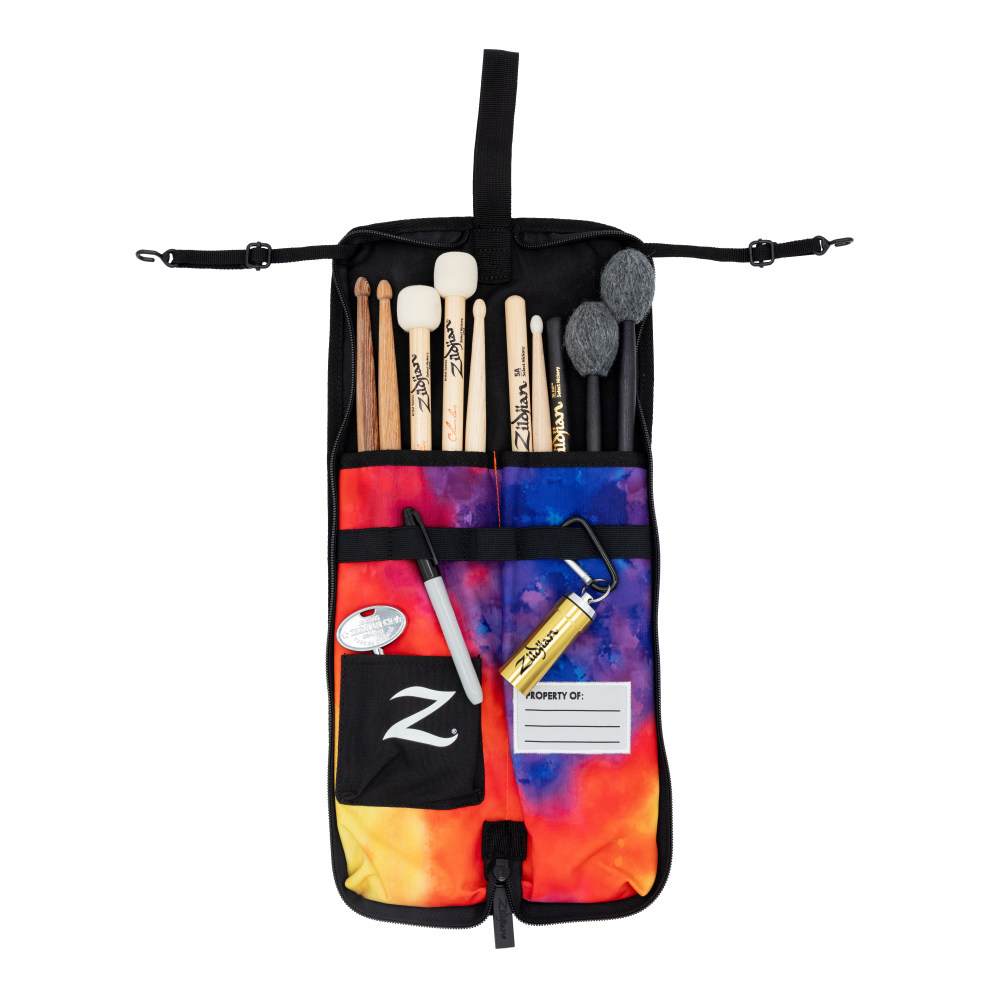 ZILDJIAN ジルジャン ZXSB00201 Student Bags Collection Mini Stick Bag ミニ スティックバッグ スティックケース オレンジバースト 使用例画像