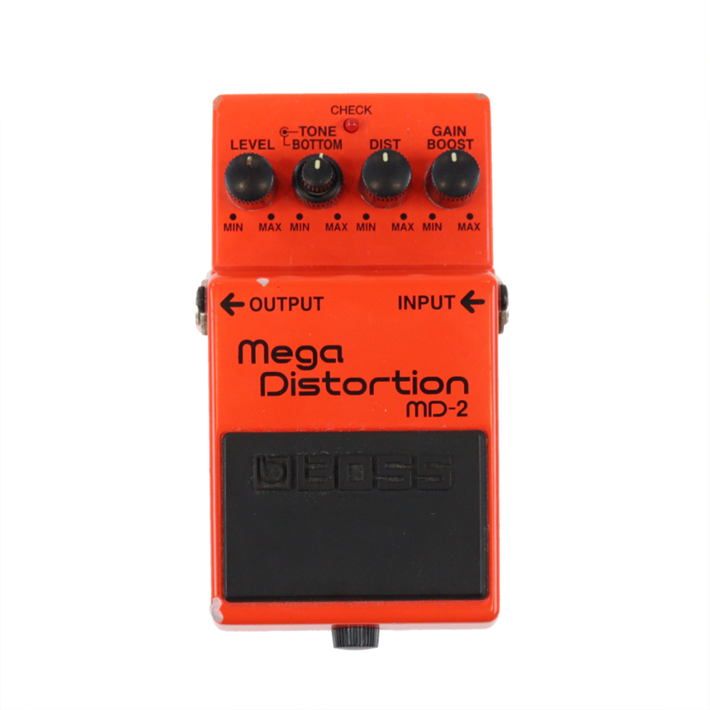 【中古】 メガディストーション  エフェクター BOSS MD-2 Mega Distortion ギターエフェクター ディストーション