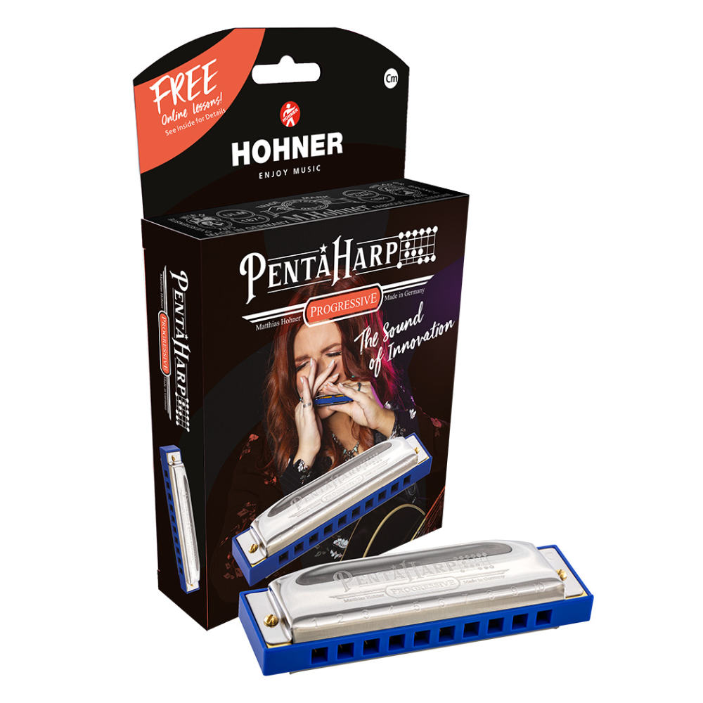 HOHNER ホーナー Penta Harp Gマイナー 10穴ハーモニカ ブルースハープ パッケージ画像