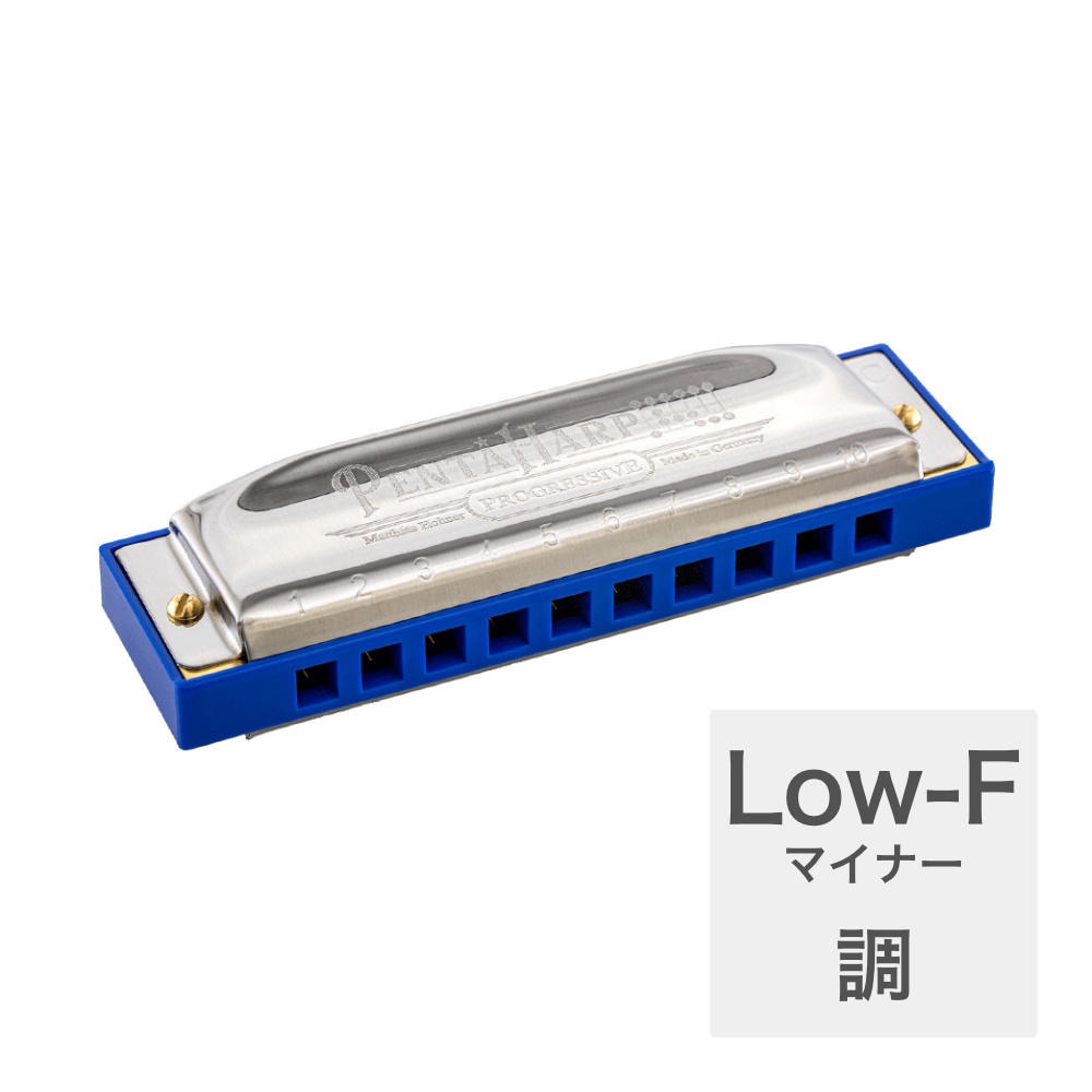 HOHNER ホーナー Penta Harp Low-Fマイナー 10穴ハーモニカ ブルースハープ