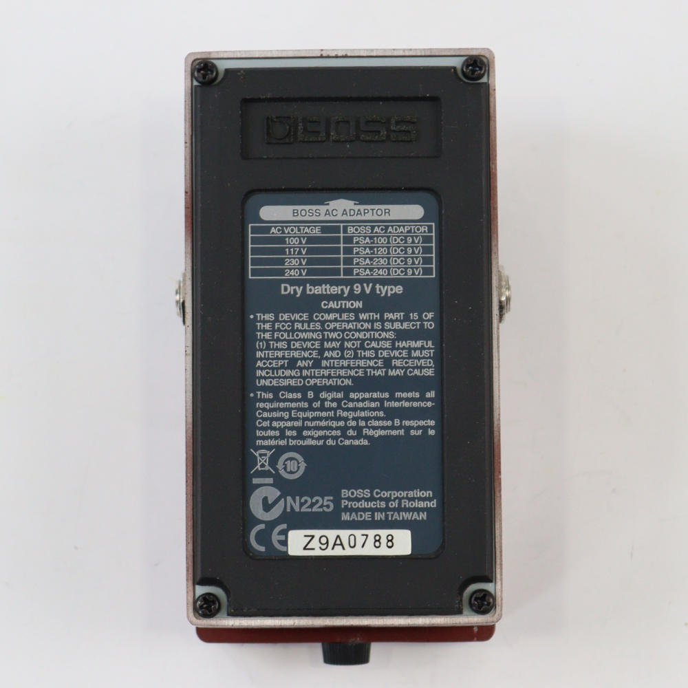 【中古】 コンボドライブ エフェクター BOSS BC-2 Combo Drive ボス ギターエフェクター 裏面画像