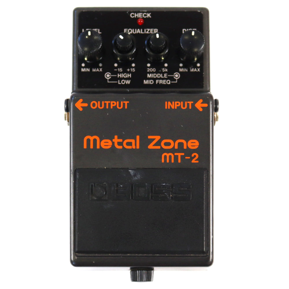 中古】 メタルゾーン エフェクター BOSS MT-2 Metal Zone ボス ギター 
