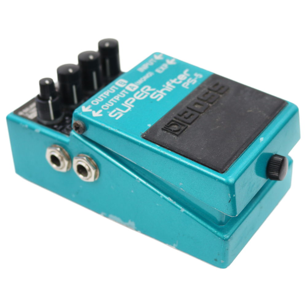 【中古】 ピッチシフター エフェクター BOSS PS-5 SUPER Shifter ギターエフェクター 本体画像 斜め L