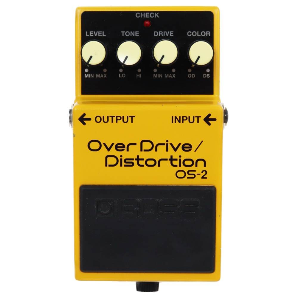 【中古】オーバードライブ ディストーション エフェクター BOSS OS-2 OverDrive Distortion ギターエフェクター