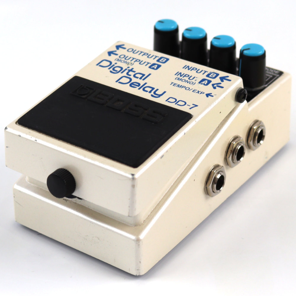 【中古】 ディレイ エフェクター BOSS DD-7 Digital Delay ギターエフェクター デジタルディレイ input側サイド