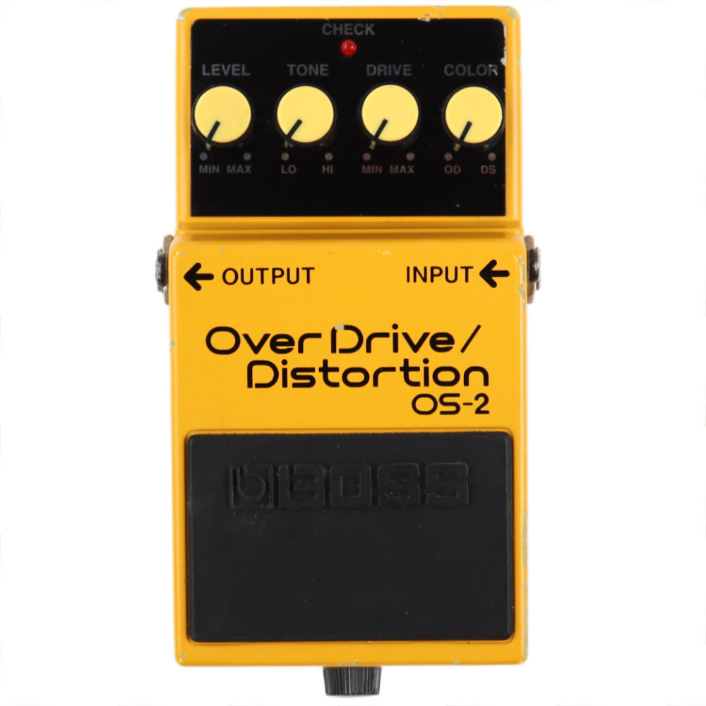 【中古】オーバードライブ ディストーション エフェクター BOSS OS-2 OverDrive Distortion ギターエフェクター