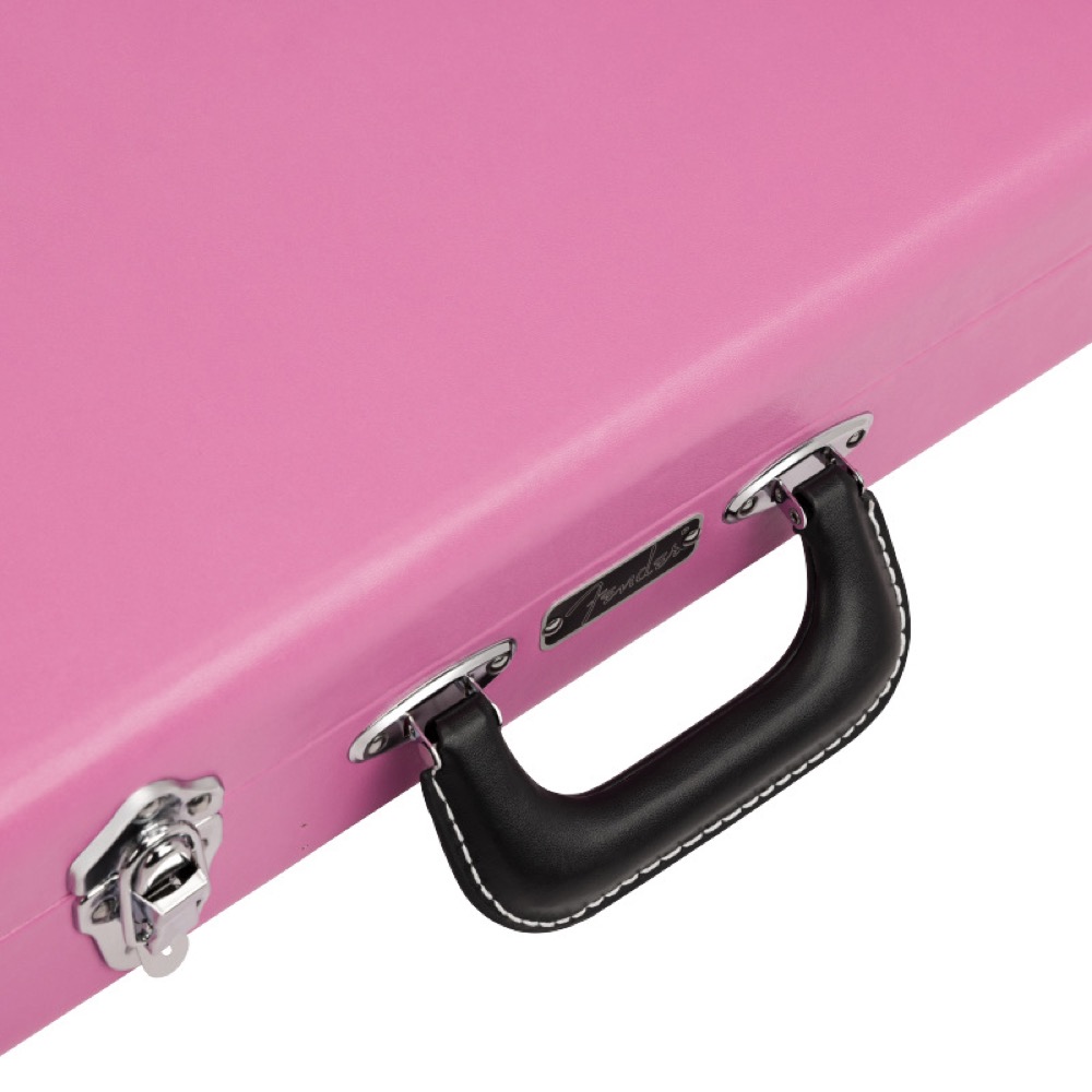 Fender フェンダー Joe Strummer Strat/Tele Case Pink Leopard ストラトキャスター用 テレキャスター用 ギターケース ハードケース ハンドル画像