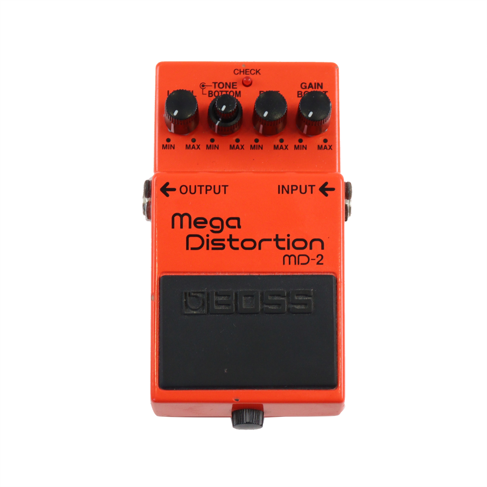 【中古】メガディストーション エフェクター BOSS MD-2 Mega Distortion ギターエフェクター ディストーション