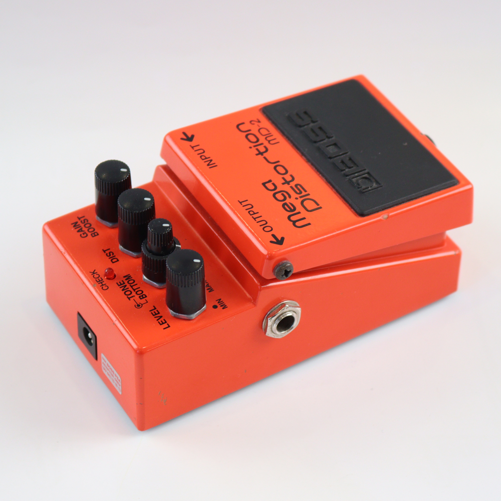 【中古】メガディストーション エフェクター BOSS MD-2 Mega Distortion ギターエフェクター ディストーション 側面画像