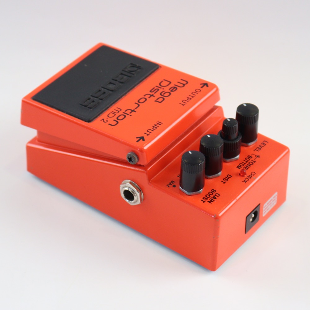 【中古】メガディストーション エフェクター BOSS MD-2 Mega Distortion ギターエフェクター ディストーション 側面画像