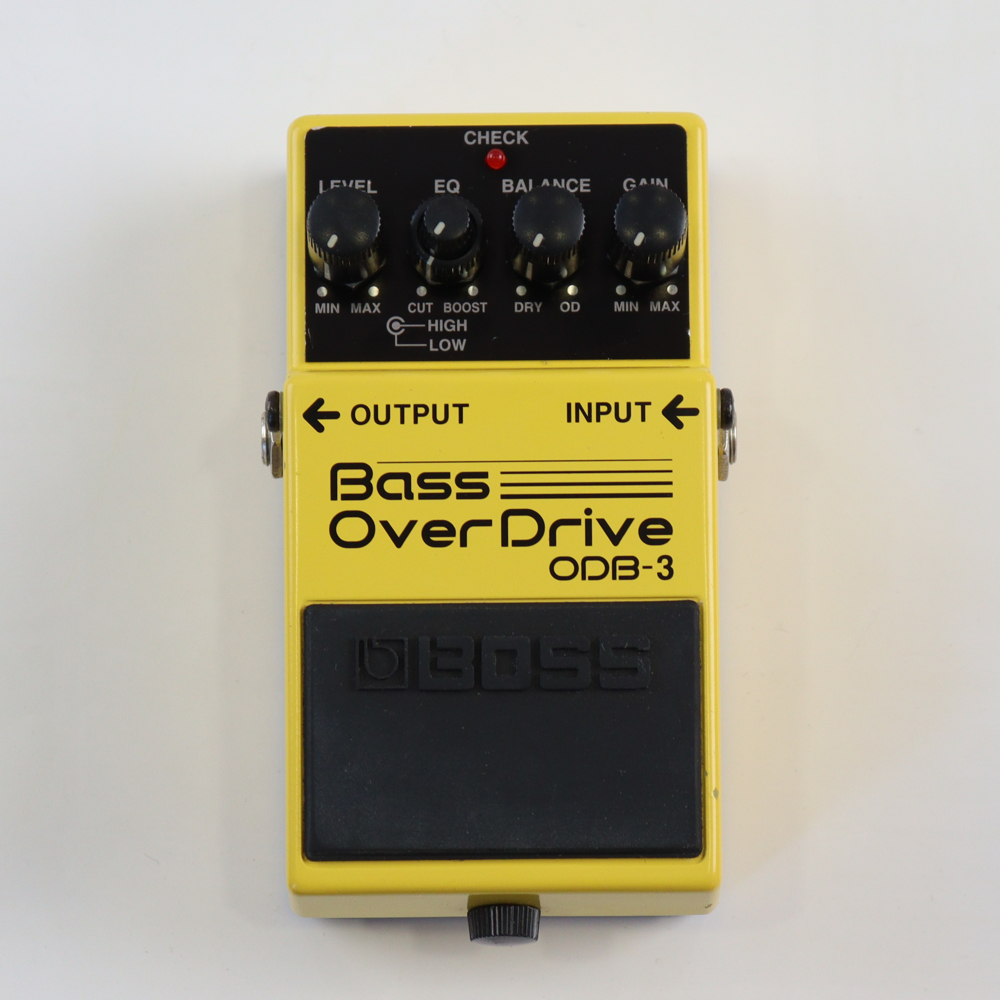【中古】ベースオーバードライブ エフェクター BOSS ODB-3 Bass OverDrive ベースエフェクター 正面画像