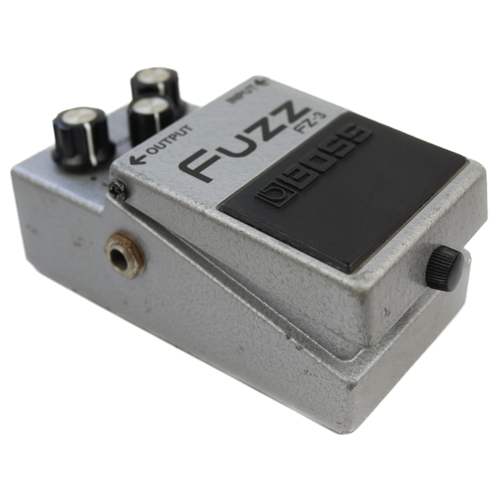 【中古】ファズ  エフェクター BOSS FZ-3 Fuzz ボス ギターエフェクター 本体画像 斜め L