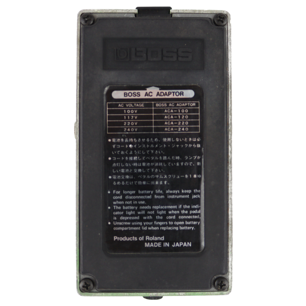 【中古】フェイザー エフェクター BOSS PH-1r Phaser ボス ギターエフェクター 本体画像 裏