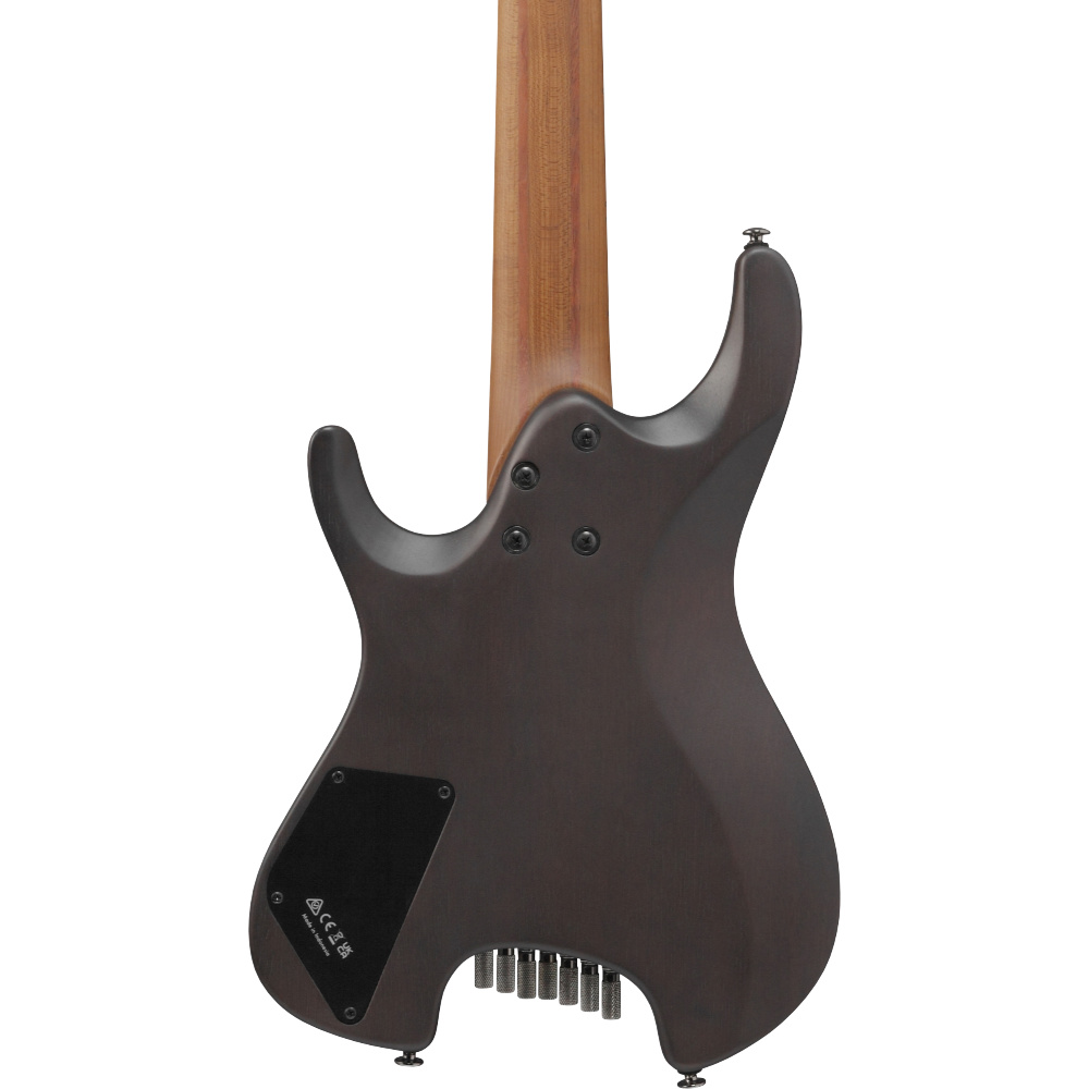IBANEZ アイバニーズ QX527PE-NTF Qシリーズ スラントフレット ヘッドレス 7弦エレキギター ボディバック画像