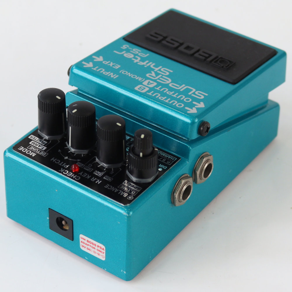 【中古】 ピッチシフター エフェクター BOSS PS-5 SUPER Shifter ギターエフェクター output側サイド