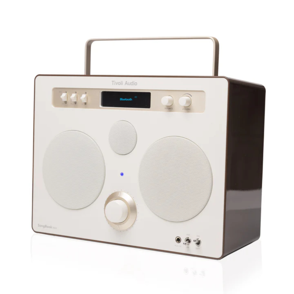 Tivoli Audio チボリオーディオ SongBook MAX ソングブックマックス Cream/Brown ボータブルブルートゥーススピーカー/ラジオ 正面
