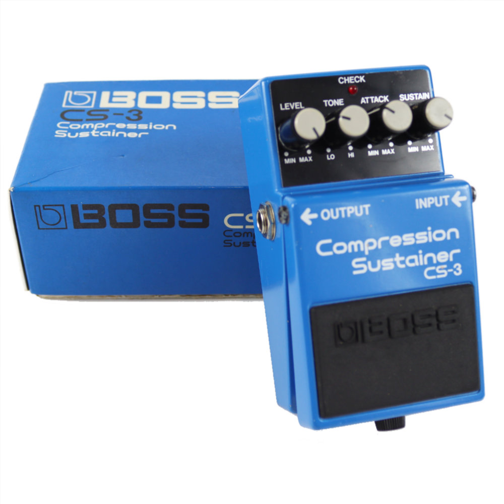 中古】 コンプレッサー エフェクター BOSS CS-3 Compression Sustainer Made in Japan ギターエフェクター([USED]  ボス 定番コンプレッサー 日本製) | web総合楽器店 chuya-online.com