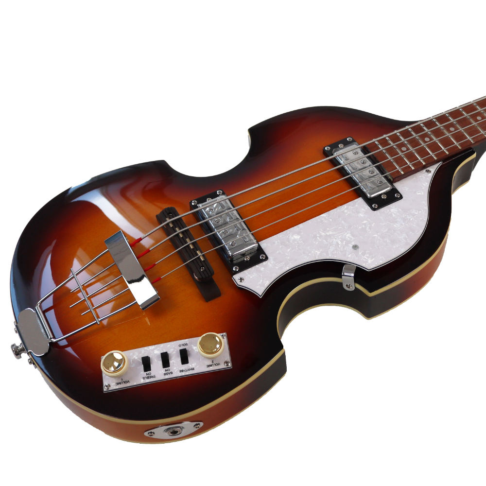 Hofner ヘフナー Ignition HI-BB-PE-SB Premium Edition Violin Bass バイオリンベース エレキベース ボディ画像 1