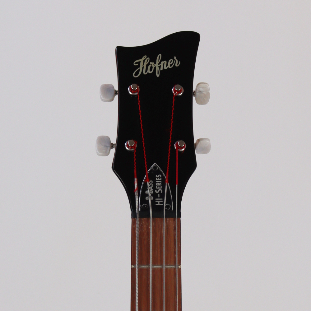 Hofner ヘフナー Ignition HI-BB-PE-SB Premium Edition Violin Bass バイオリンベース エレキベース ヘッド画像