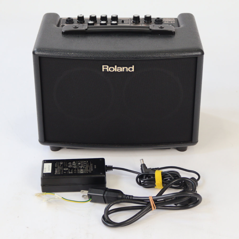 中古】 ROLAND AC-33 アコースティックギター用アンプ ローランド 