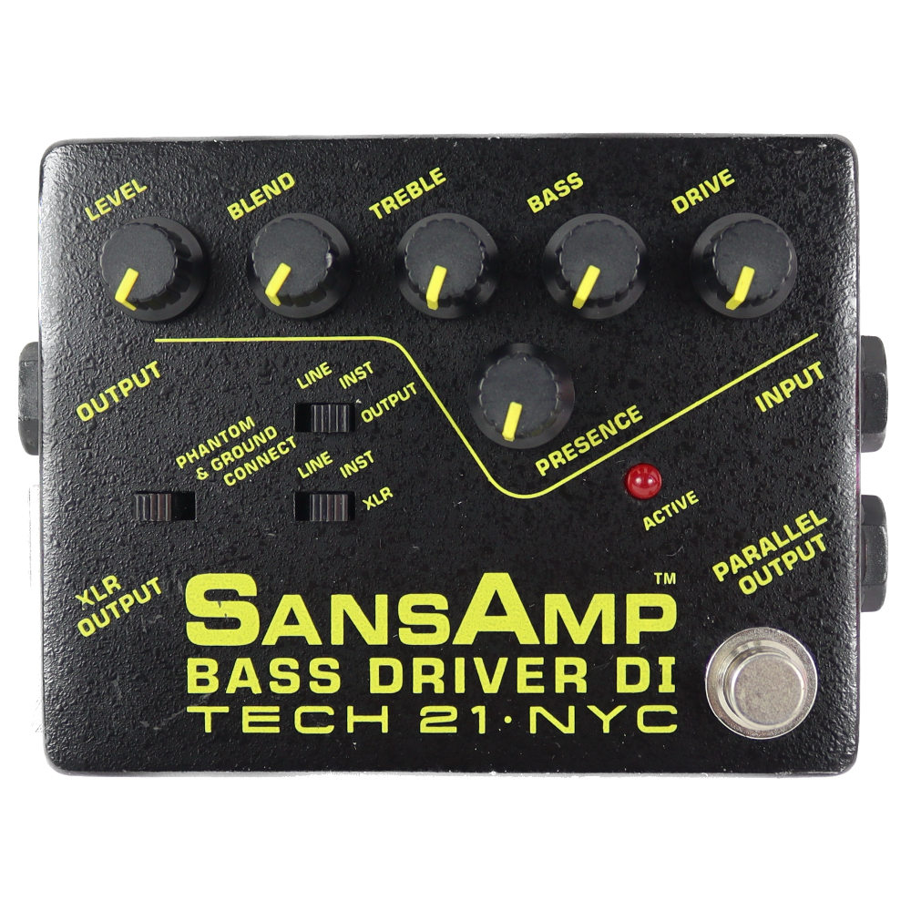 中古】サンズアンプ ベースドライバーDI TECH21 SansAmp BASS DRIVER 