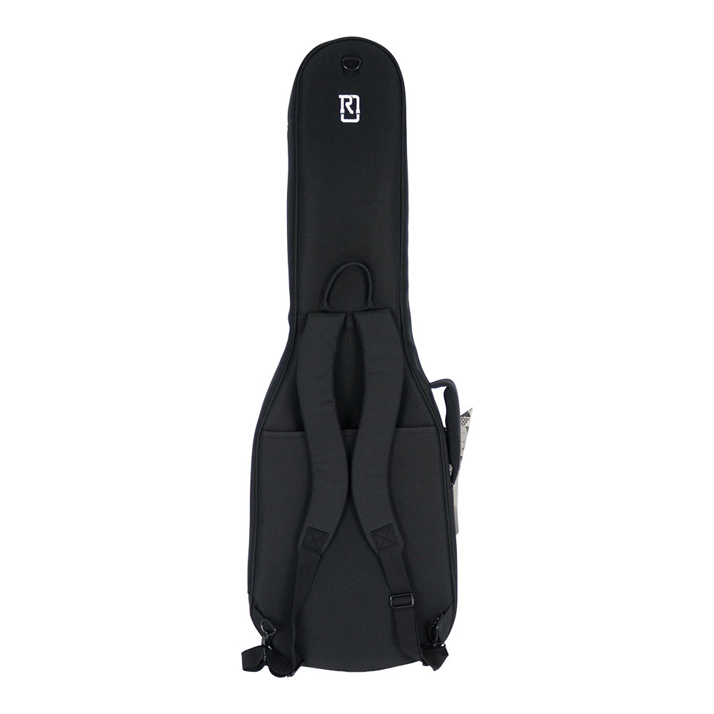 エレキギターケース REAL MISSION CoolVox E Black 黒 ブラック エレキ ギグバッグ リュック 背負うギターケース リアルミッション 背面
