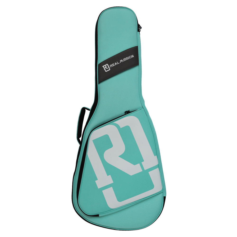 クラシックギターケース REAL MISSION CoolVox C Aqua アクア 水色 ギグバッグ リュック 背負うギターケース リアルミッション