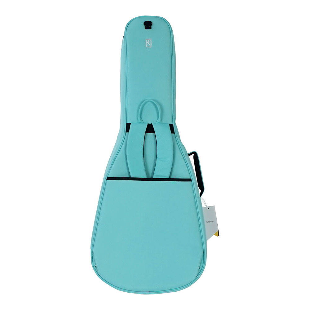 アコースティックギターケース REAL MISSION CoolVox D Aqua アクア 水色 アコギ ギグバッグ リュック 背負うギターケース リアルミッション ショルダーストラップ収納可能
