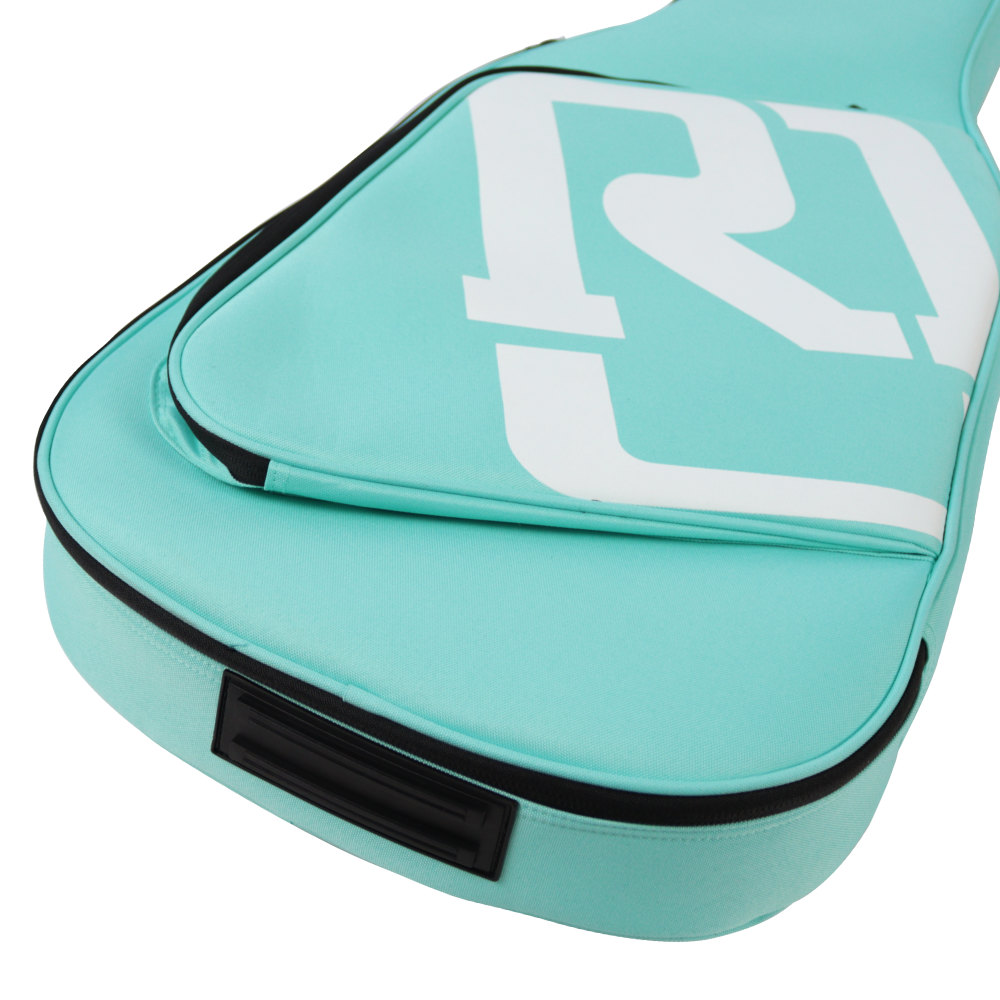 エレキベースケース REAL MISSION CoolVox B Aqua アクア 水色 ベース ギグバッグ リュック 背負うベースケース リアルミッション 下部