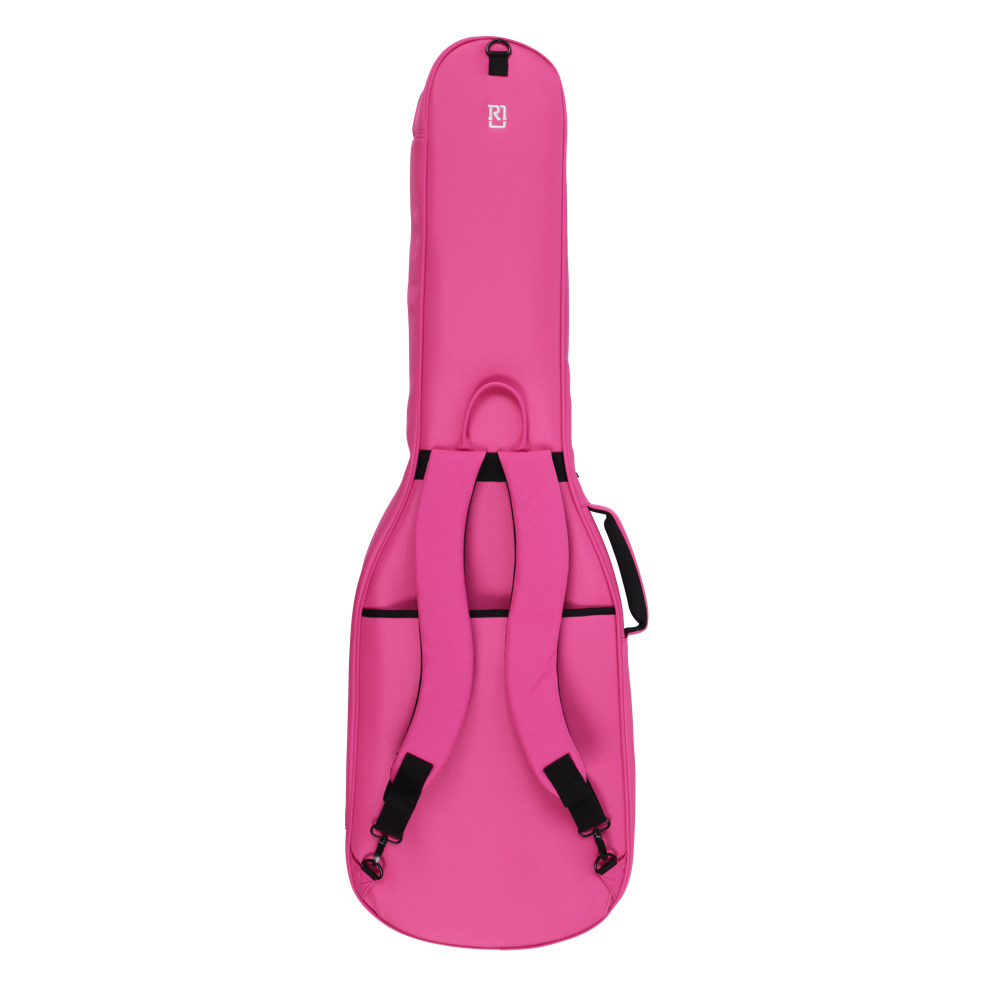 エレキベースケース REAL MISSION CoolVox B Pink ピンク ベース ギグバッグ リュック 背負うベースケース リアルミッション 背面画像
