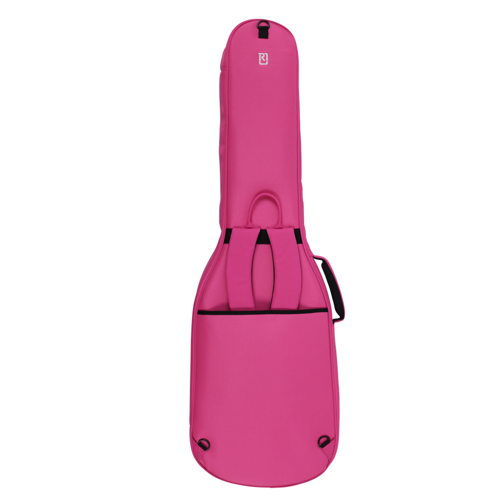 エレキベースケース REAL MISSION CoolVox B Pink ピンク ベース ギグバッグ リュック 背負うベースケース リアルミッション 背面画像