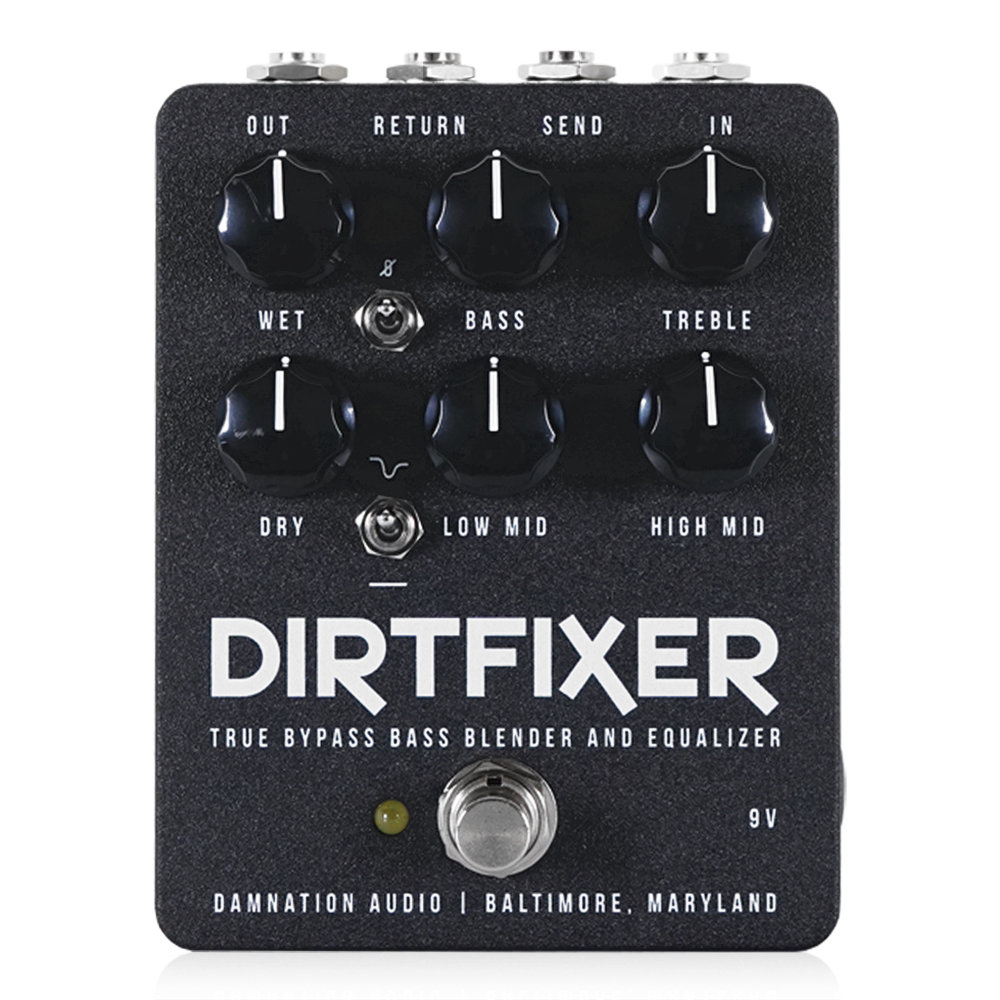 Damnation Audio DIRTFIXER スイッチャー イコライザー ベースエフェクター