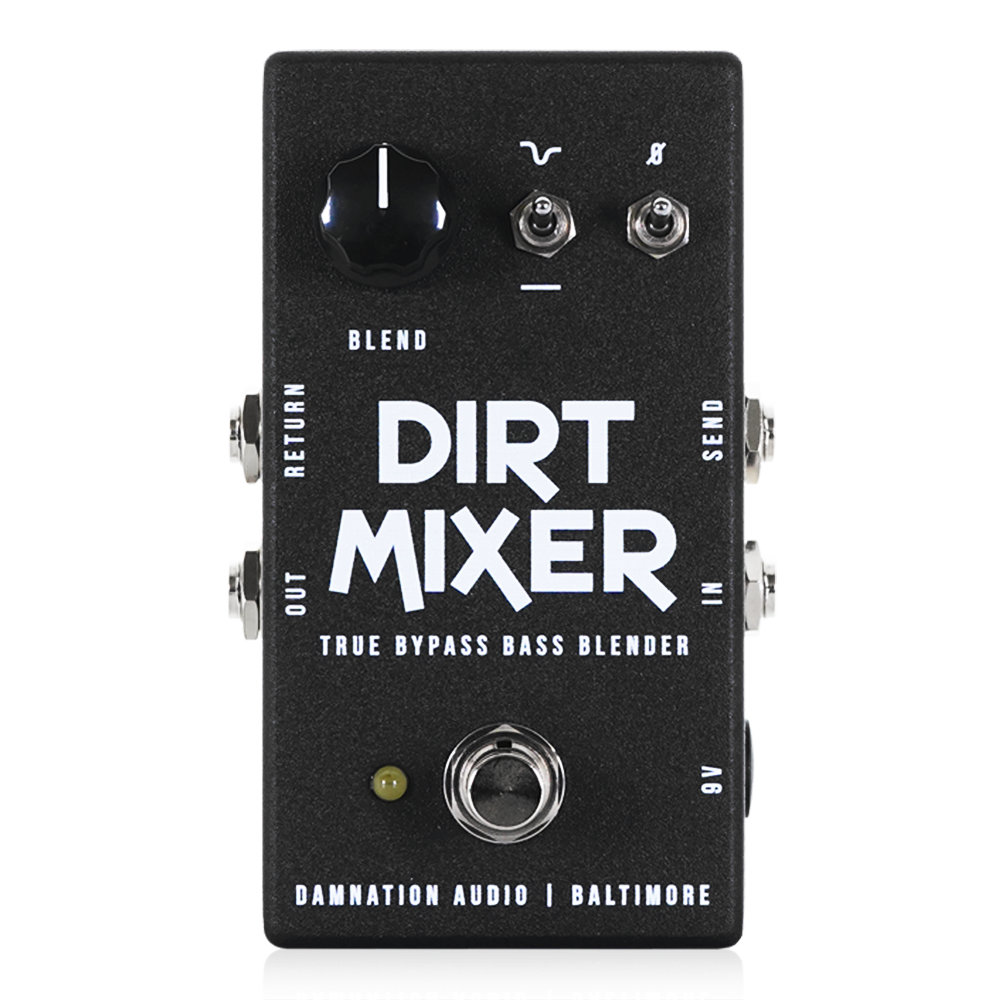 Damnation Audio DIRTMIXER スイッチャー ブレンダー ベースエフェクター