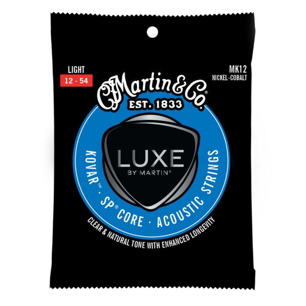 アコギ弦 マーチン MARTIN Luxe by Martin MK12 Kovar Strings Light アコースティックギター弦(マーティン  アコギ弦 ライトゲージ 012-054) | web総合楽器店 chuya-online.com