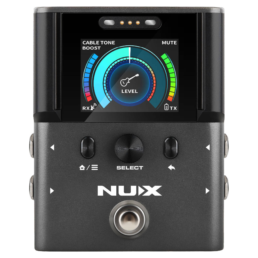 NUX ニューエックス B-8 ギター ベース用 2.4GHz ワイヤレスシステム ペダルタイプ