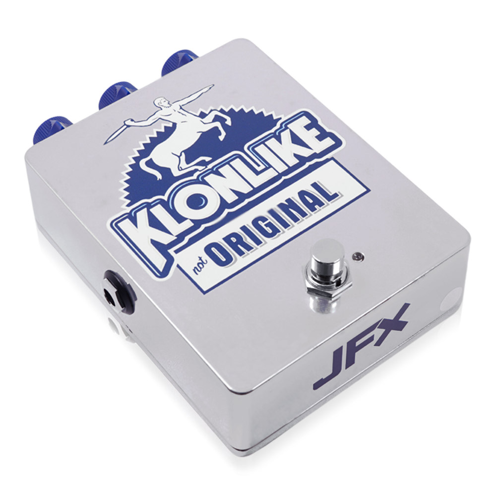 JFX Pedals ジェイエフエックスペダルズ Klonlike オーバードライブ ギターエフェクター 斜めアングル画像