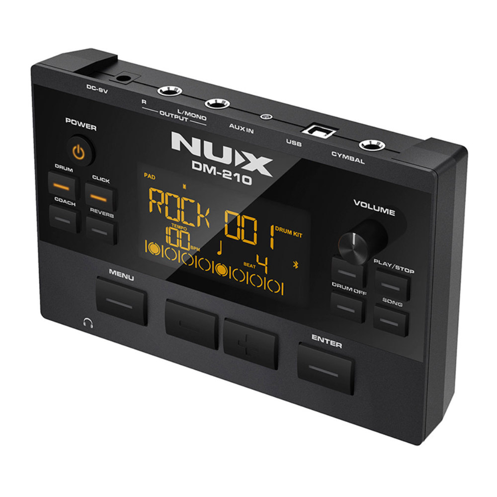 NUX ニューエックス DM-210 メッシュヘッド搭載 電子ドラムキット 液晶